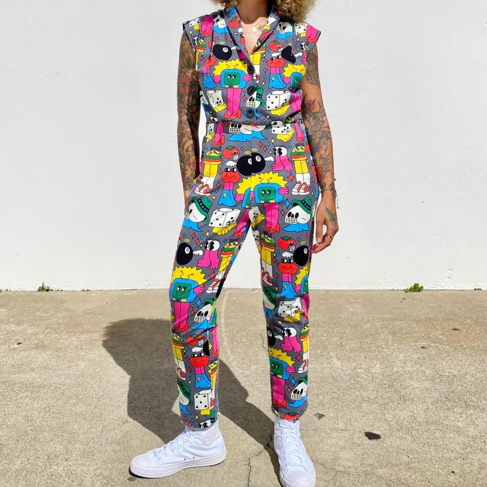 NWT Nooworks Burger Babie Magic Suit size S